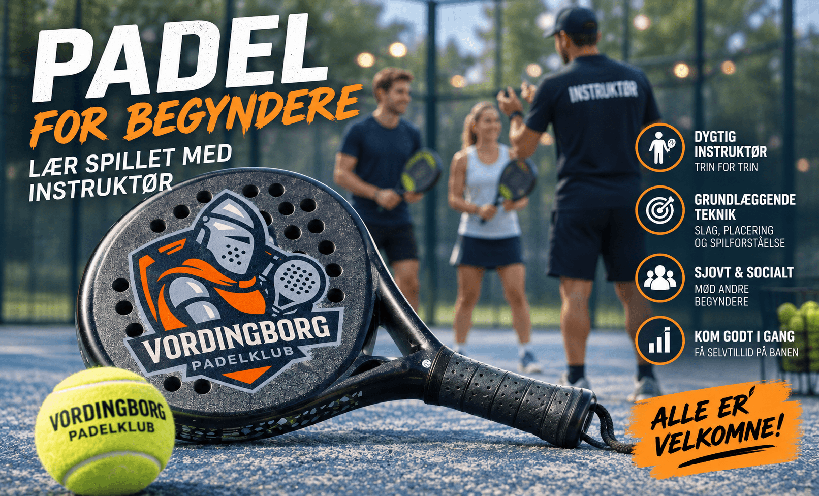 Padel for nybegyndere