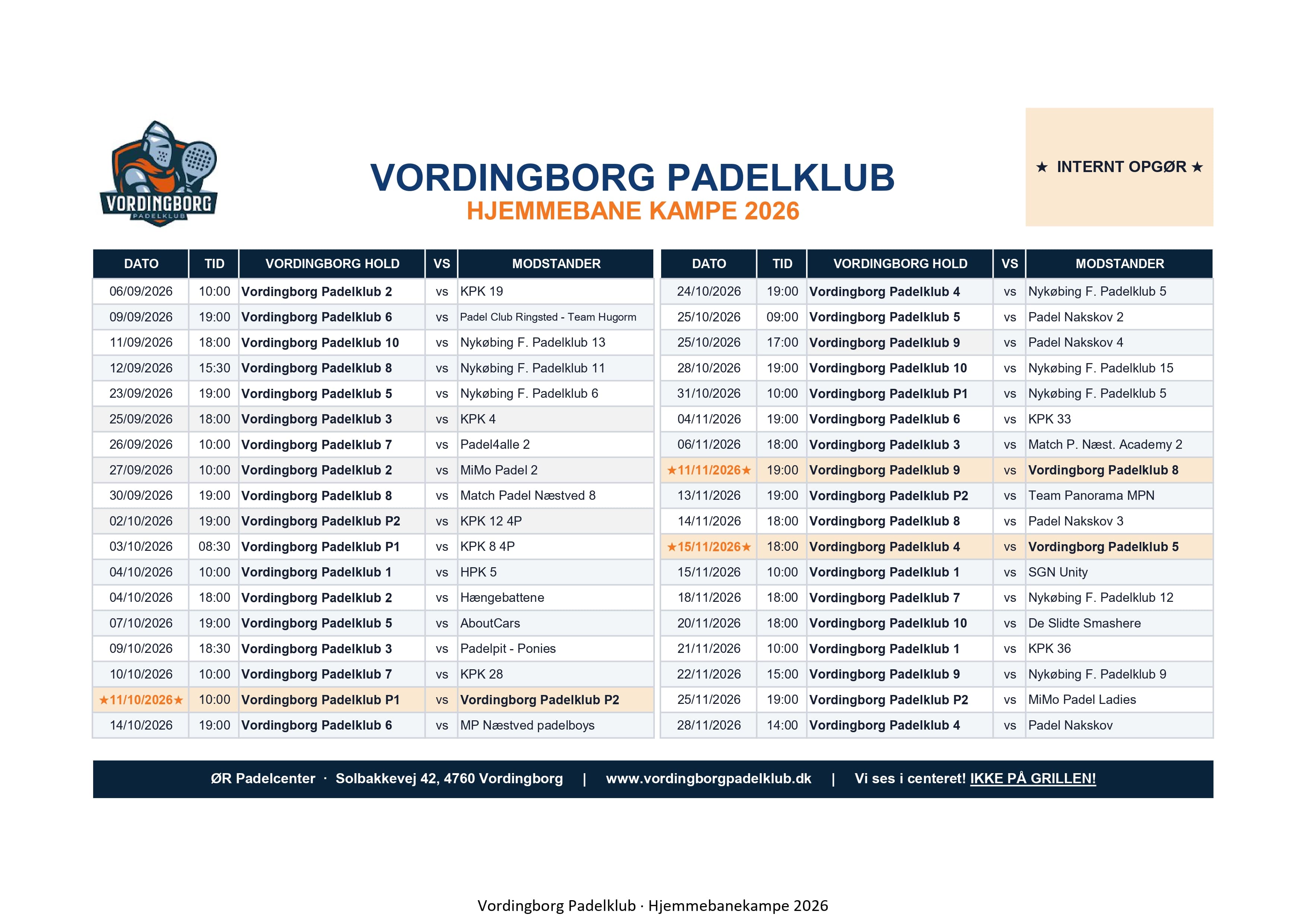 VPK Lunar efterår 2026